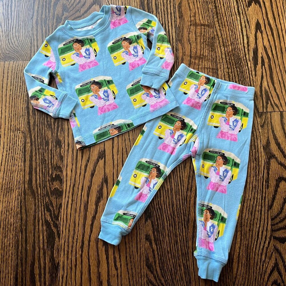 Piccolina Rosa Parks Trailblazer Pajamas (12-18M)